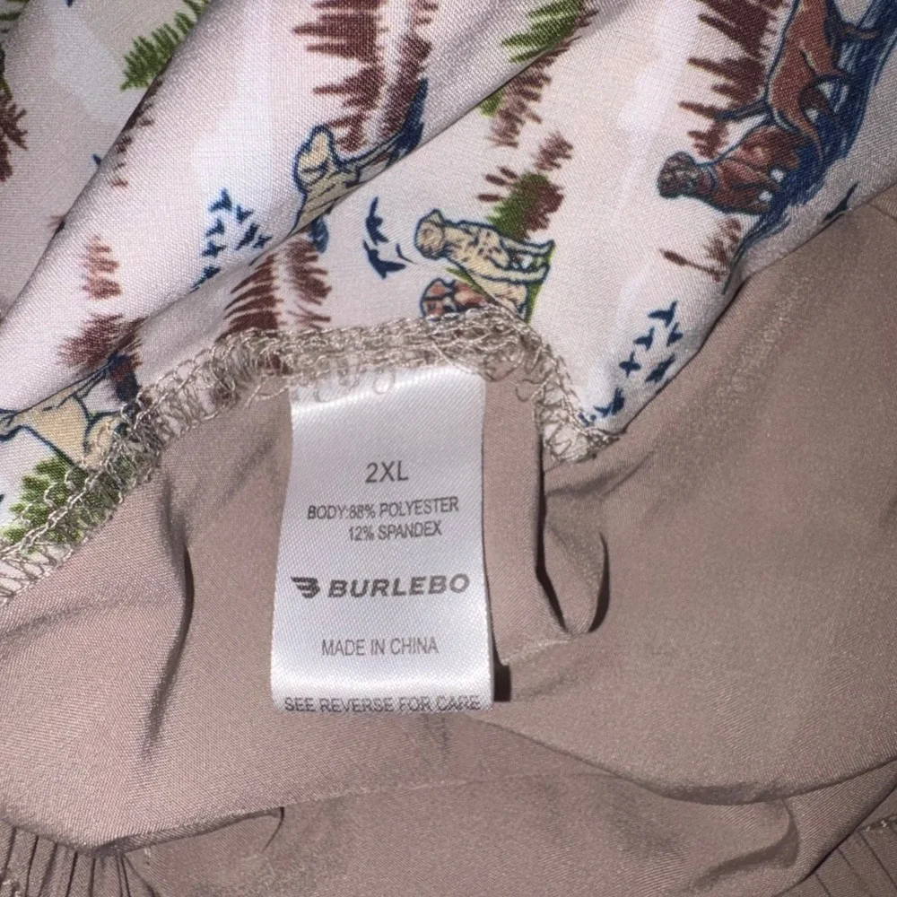 BURLEBO Everyday Shorts Mens 2XL Tan Performance Duck Pockets 8